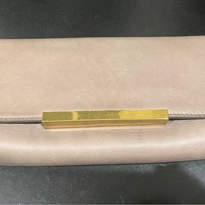 J. Crew Leather Clutch